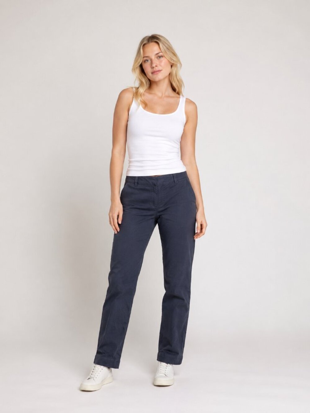 2/$30 Eileen Fisher Linen Blend Crop Dress Pants Black Straight Leg Ankle #669